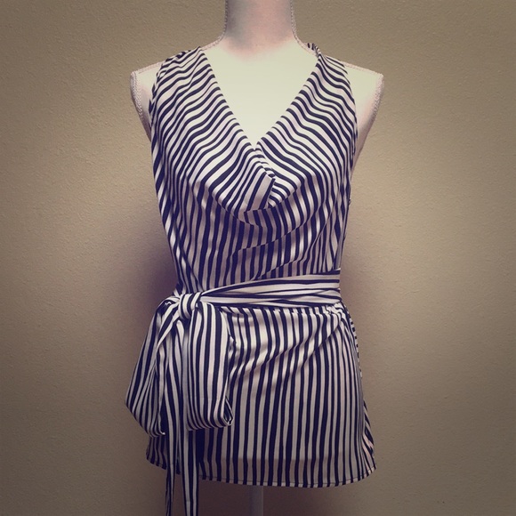 Ann Taylor Tops - NWT Ann Taylor Wraparound Sleeveless Blouse